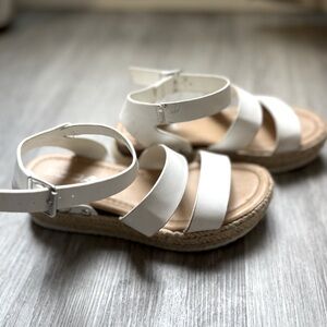 Girls sandals by Soda. Size 2. Worn 3 times and in excellent condition.
